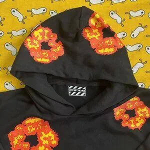 目を引くカラー★【Denim Tears×Offset Wreath】 フーディー Denim Tears x Offset Wreath Hoodie - Large | eBay